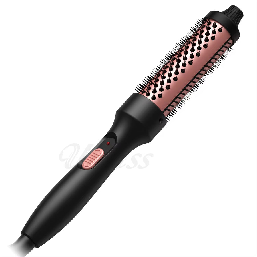 UKLISS Cepillo Térmico 2 en 1 – Riza, Da Volumen y Controla el Frizz