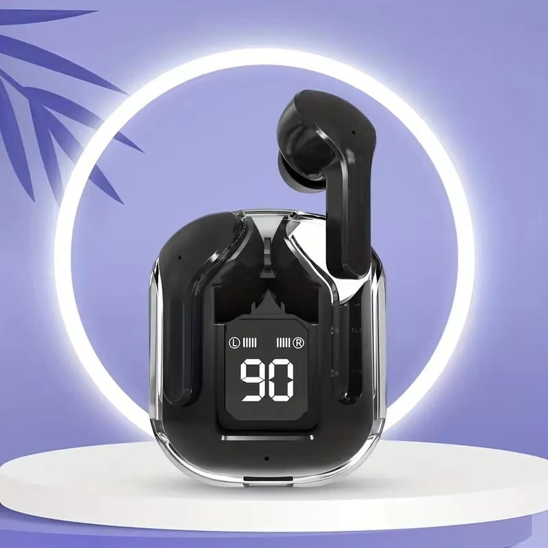 Audífonos Bluetooth T2 – Sonido Estéreo, Pantalla LED y Micrófono
