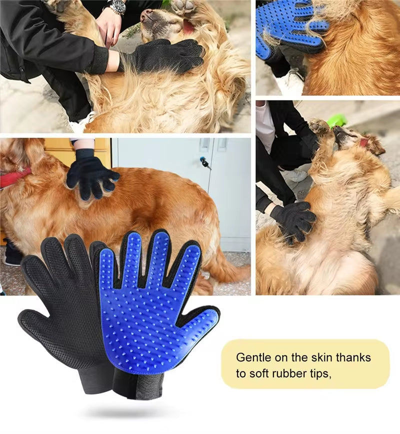 Guante Removedor de Pelo para Perros y Gatos | Cepillo de Masaje