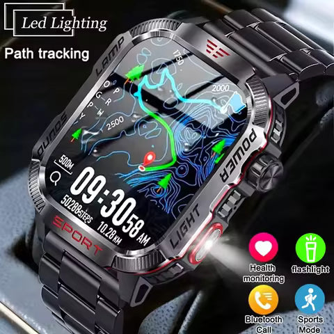 LAXASFIT Q11 Smartwatch – Llamadas, Deportes y Funciones Inteligentes